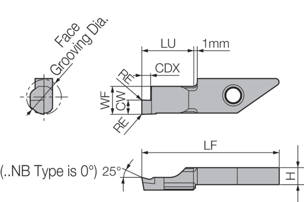 Carbide Grooving Insert