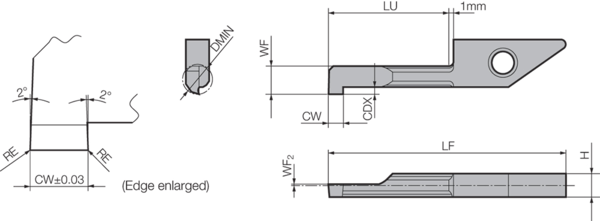 Carbide Grooving Insert