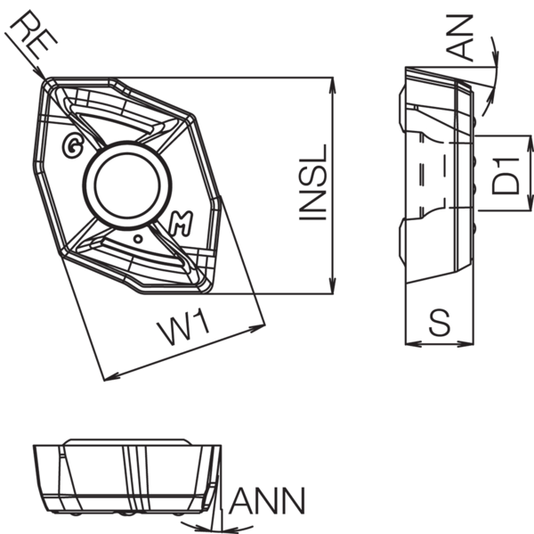 Carbide Drilling Insert